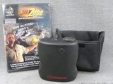 Simons range finder with case, battery reads low and Kill Zone DVD, NIP.