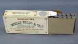Vintage box of Winchester Wells Fargo & Co. 30-30, 150 gr. silvertip. Box is in good shape.