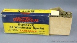Vintage box of Western Super-X 32 Winchester Special, 170 gr. soft point.