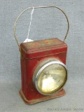 Vintage hand lantern made in US. Approx. 7
