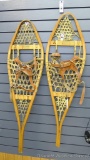 Kabir Kouba snowshoes with leather bindings were made in Canada. Appear in good condition and