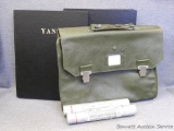 Yank Army Magazines, Military map case, and 2 WWII era cylinders from Signal Ground Illuminators.