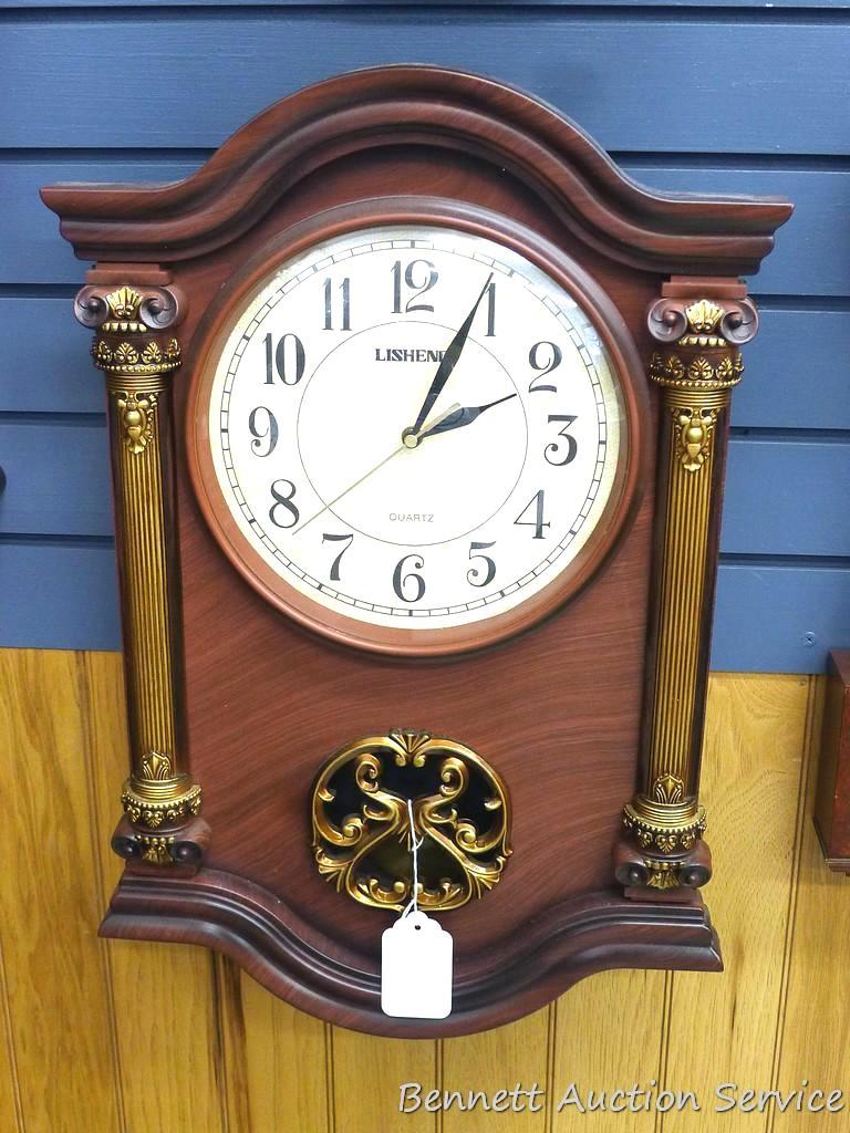 Lisheng Quartz wall clock is approx 24