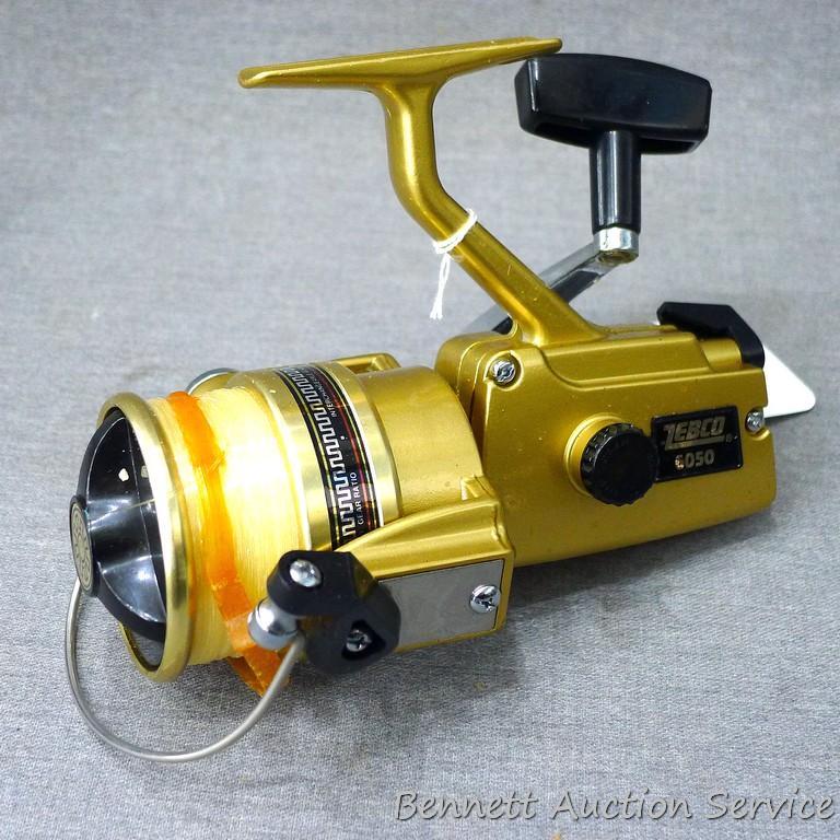 Zebco 6070 skirted spinning reel, NIB. | Proxibid