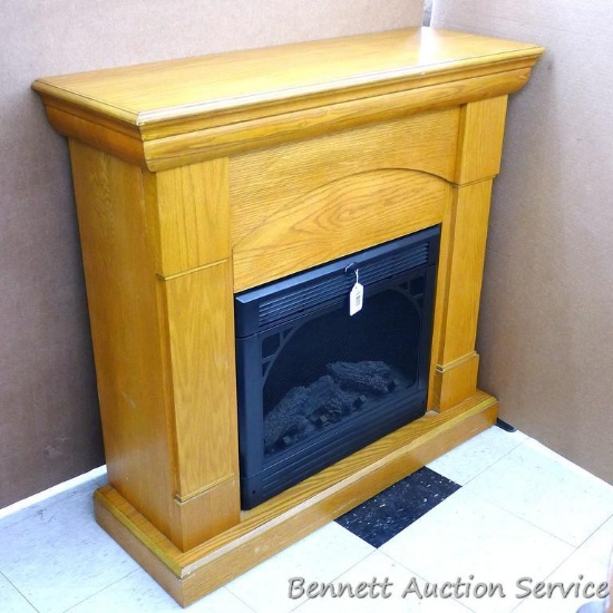Nice Twin Star Electric Fireplace Model 23e05 Approx 40 L X 13