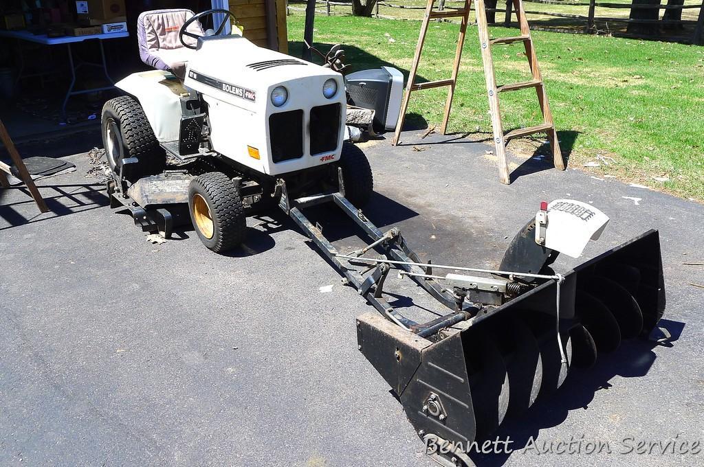 Bolens garden tractor attachments hot sale