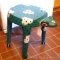 Frog stool stands approx. 16