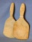 Two butter paddles are approx. 8-1/2