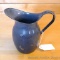 Enameled graniteware milk pitcher stands 7