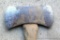 Double bit axe is deeply marked 'M.W.H.Co. Hand made'. 3' handle needs to be tightened.
