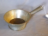 Neat antique hand held strainer measures approx. 11