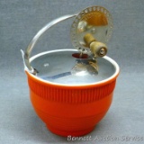 Adorable vintage 1 cup beater jar; Androck, Paten Pending; measures 4'