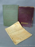 1933 Souvenir Edition of the World's Fair 'A Century of Progress Atlas of the World'. Antique cloth