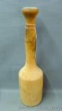 Wonderful large wooden masher stands 13-1/2