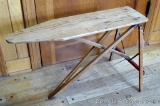 Adorable little child's ironing board measures 28