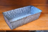 Large enameled graniteware loaf pan is 10-3/4