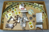 We think this is a 25 cent conversion for a Mills slot machine, see pictures for completeness and