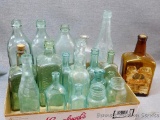 Collection of old bottles up to 12