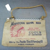 Minnequa Water Bag made by Pueblo Tent & Awning Co. measures 15