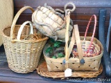 Nice collection of baskets, largest is 20