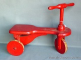Toddler's scooter is very cute. Solid wood construction and in good condition.