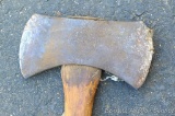 Double bit cruiser axe by E. Garnich Hardware Co, Ashland Wis. 30