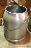 Stainless steel milk pail is 14