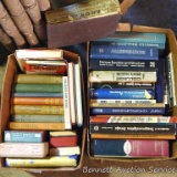 Two boxes of books including Gene Autry and others.