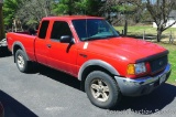2002 Ford Ranger XLT truck with 103,XXX miles. ABS light is on. Seller says the brakes make some