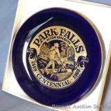 Park Falls Wisconsin Centennial plate in box.