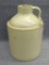 Wide mouth stoneware jug stands 10-1/4