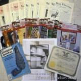 Red Wing Collectors Society newsletters incl Feb of 1982, 1984, etc; more.