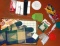 New hotmelts, kitchen towels, new Playtex rubber gloves, Jobes fertilizer spikes, garbage bags,