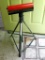 Adjustable tripod rolling stand to help you cut long boards. Adjusts up to 45