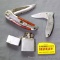 Kershaw model 1600 pocket knife with pocket clip. Approximately 5