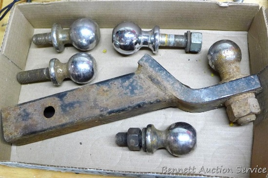 Reese 2" receiver hitch with 1-7/8" ball; extra balls includes 1-7/8" and 2".