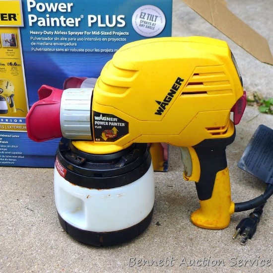 Wagner Power Painter Plus, appears complete, untested.