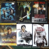 DVDs including Pathfinder, Straw Dogs, Last Man Standing, Spartacus, more.