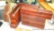Straight and corner deck rail planters are of cedar construction. Up to 2-1/2' long. Plus a 2' x 8