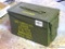 US military ammo can with good gasket. Measures approx. 12
