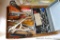 Locking pliers; adjustable and other wrenches; antique ice pick; hex wrenches; sockets; more.