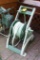 Ames hose reel with hose.