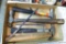 Fiberglass Tool Shop claw hammer; ball peen hammer 15-1/2