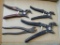 Craftsman professional robogrip pliers, largest is 10