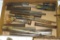 Metal punches and chisels longest is 13-1/2