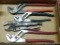 Three adjustable wrenches, longest is 12