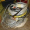 Partial rolls of electrical wire. Includes 12-2 UF-V with ground; M-B/2 with ground and more.