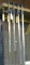 Four metal bar clamps, longest is 27