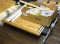 Two wooden drawers; one metal drawer; misc. woodworking craft pieces.