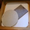 Three nice cutting boards in good condition.